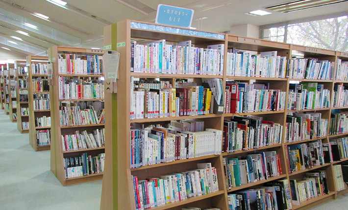 数学のまちもとすコーナーの様子